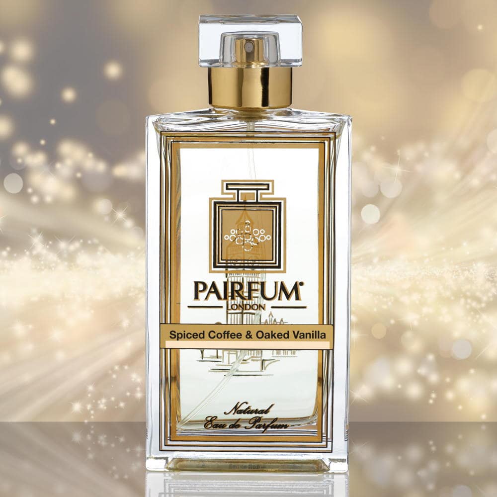 Eau De Parfum Bottle Spiced Coffee Oaked Vanilla Pure Sparkle