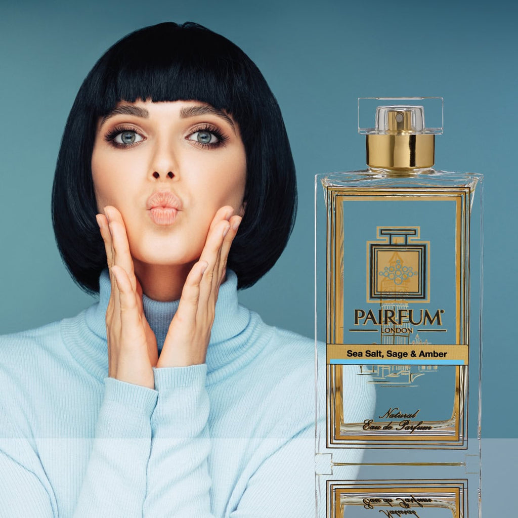 Eau De Parfum Person Reflection Sea Salt Sage Amber Woman Kiss 1 1