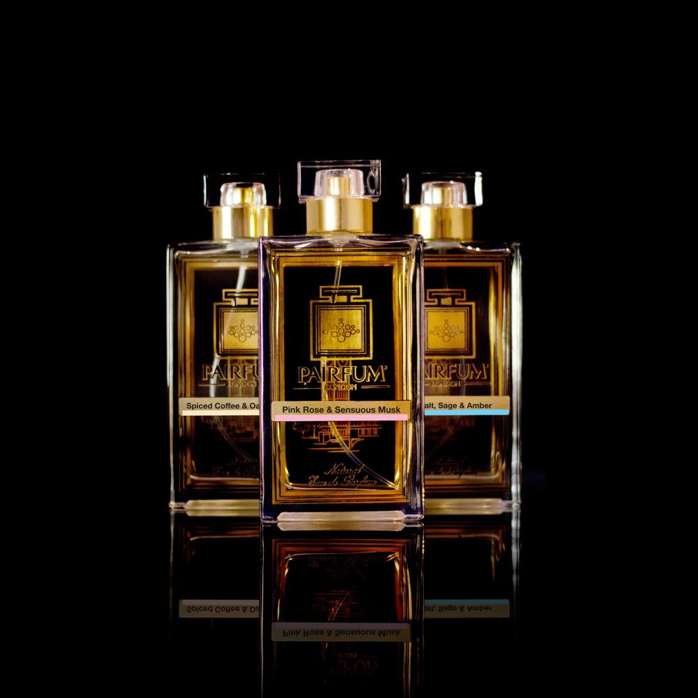 Eau De Parfum Pure Three Pairfum Pink Rose Sensuous Musk