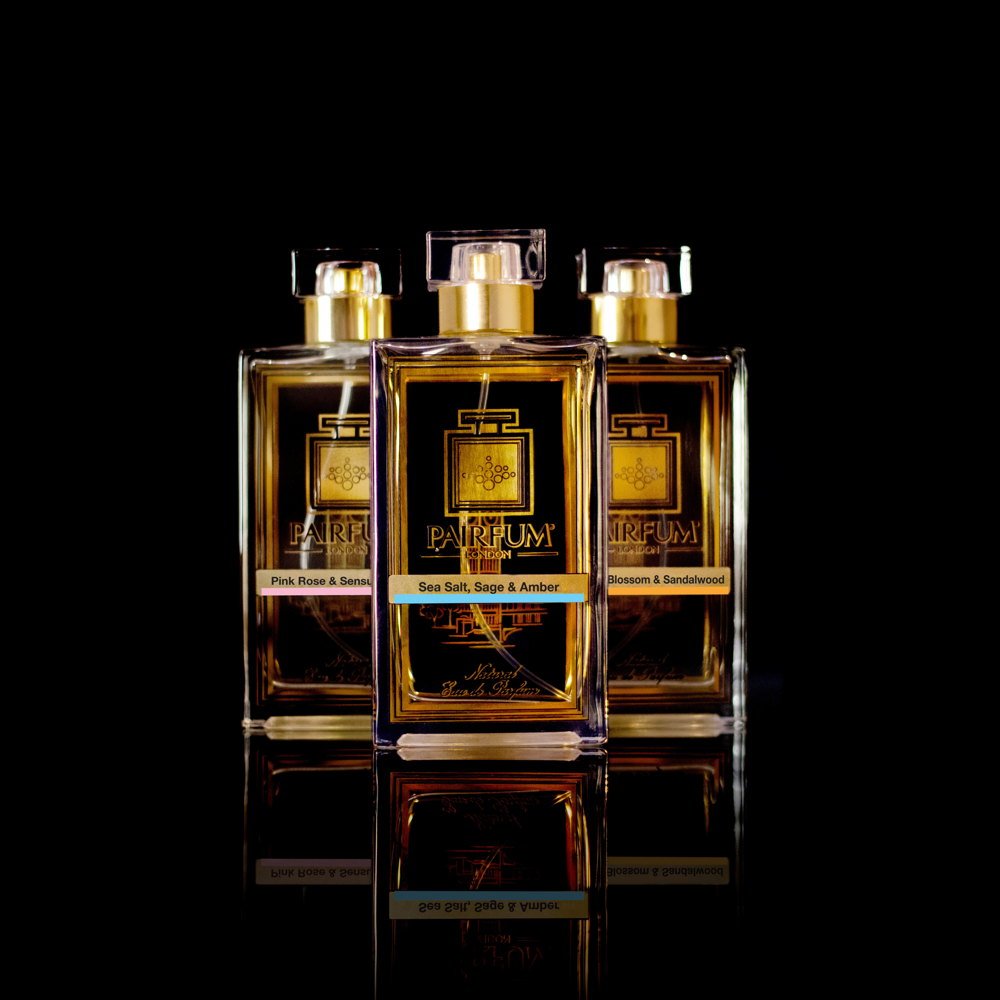 Eau De Parfum Pure Three Pairfum Sea Salt Sage Amber