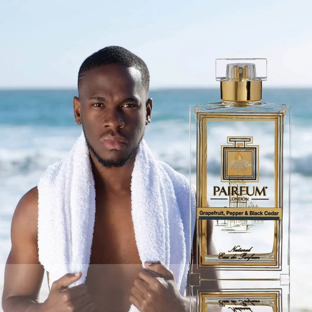 Eau de Parfum Person Reflection Grapefruit Pepper Black Cedar Man Towel 1 1