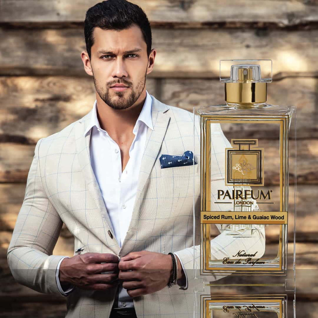 Eau de Parfum Person Reflection Spiced Rum Lime Guaic Wood Man Jacket 1 1