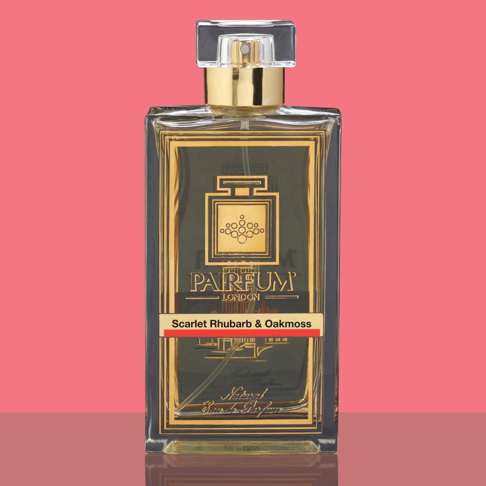 Noir Eau De Parfum Bottle Scarlet Rhubarb Oakmoss