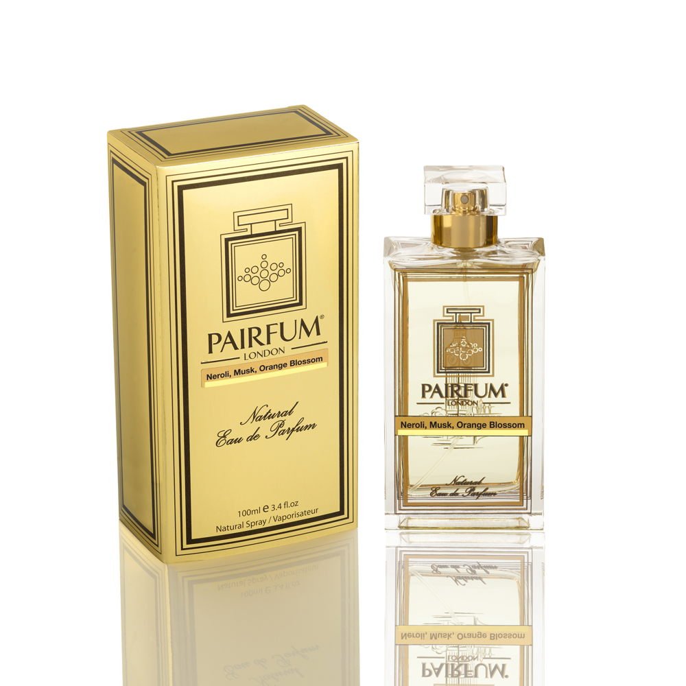 Pairfum Eau De Parfum Gold Bottle Carton Neroli Musk Orange Blossom