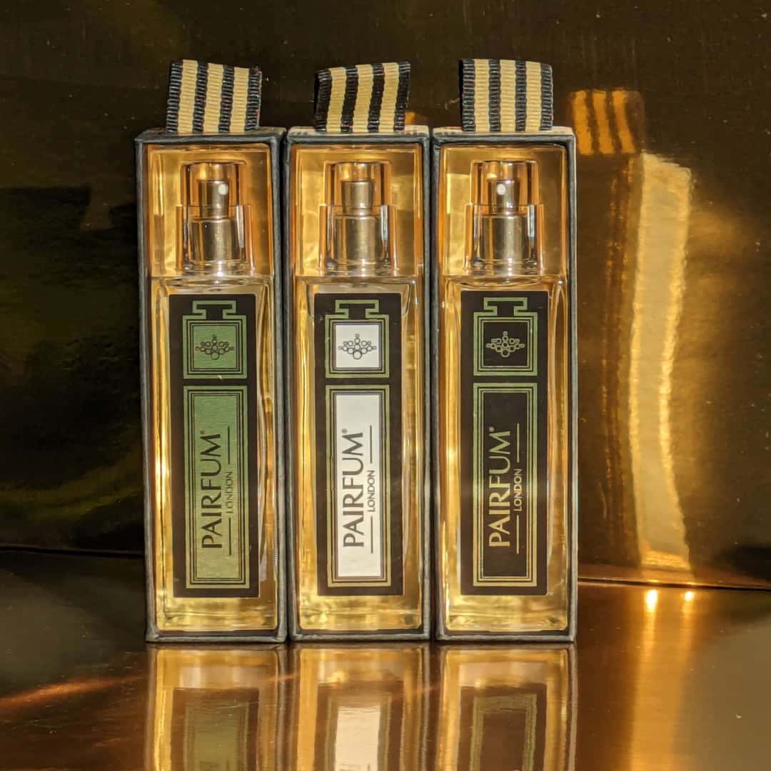 Pairfum Eau de Parfum Intense 30ml Travel Spray 3 Bottle Tray Inside Gold 1 1