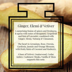 Pairfum Fragrance Ginger Elemi Vetiver Description