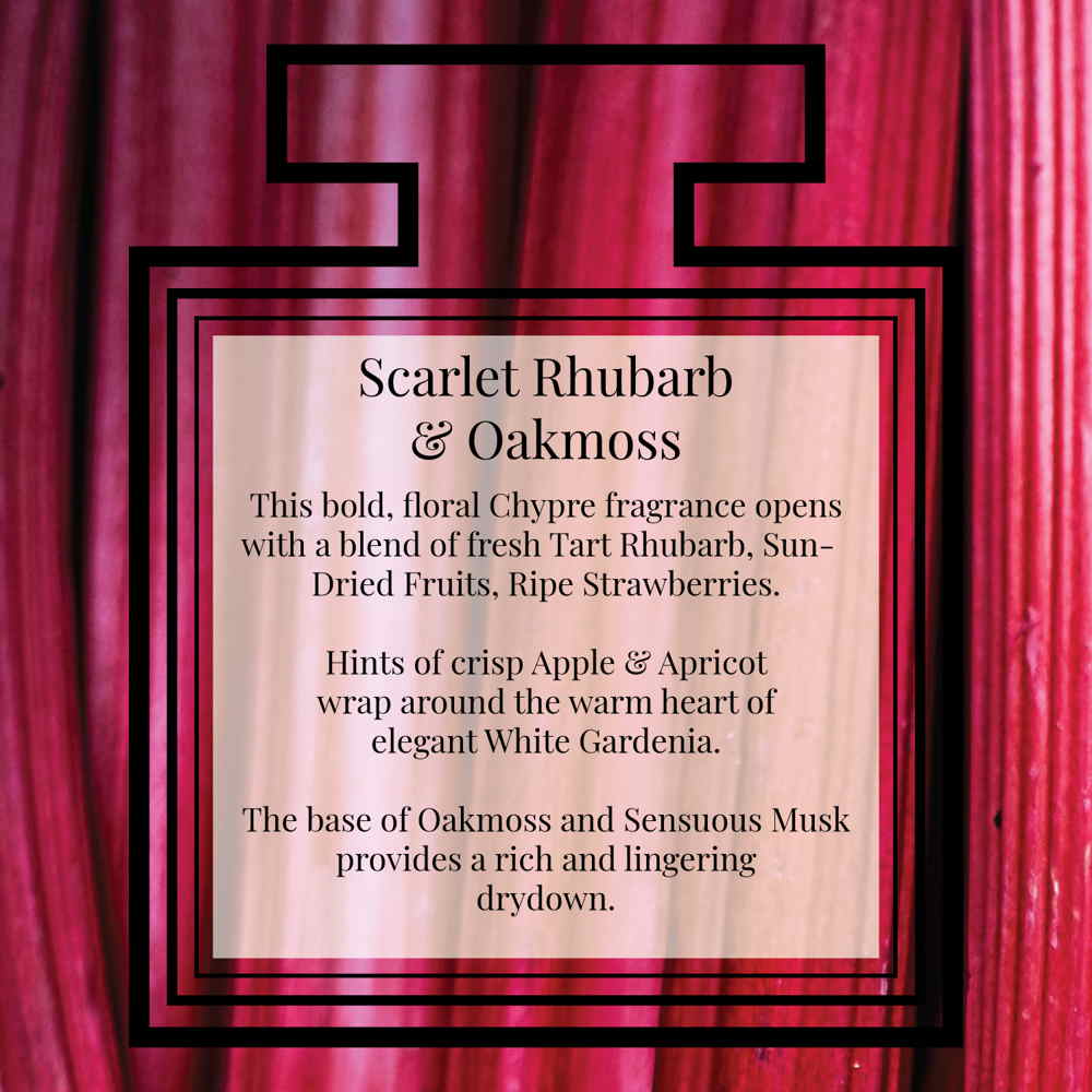 Pairfum Fragrance Scarlet Rhubarb Oakmoss Description