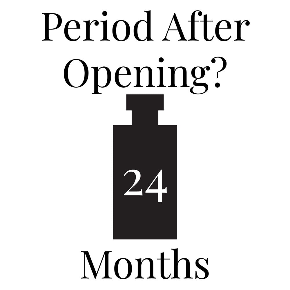 Pairfum Infographic PAO Period After Opening 36 Months Eau de Parfum