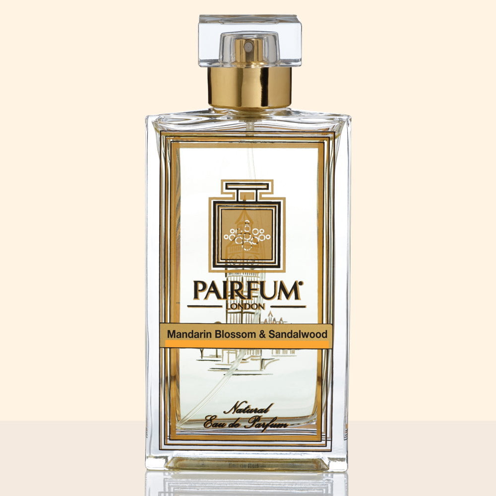 Pure Eau De Parfum Bottle Mandarin Blossom Sandalwood