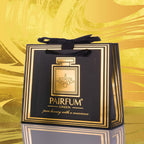 Pairfum Gold Black Luxury Carrier Bag Gift Luxelet Swirl