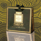 Pairfum Gold Black Luxury Carrier Bag Gift Classic Fluid